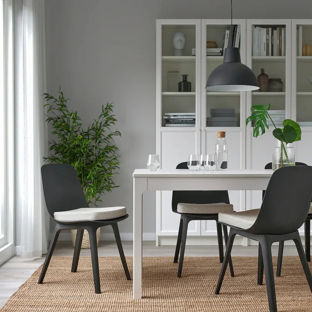IKEA ÅKERVINDEFLY AKERVINDEFLY Chair pad, beige, 15/14x15x2 